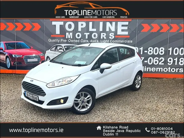 Ford Fiesta Hatchback, Petrol, 2015, White