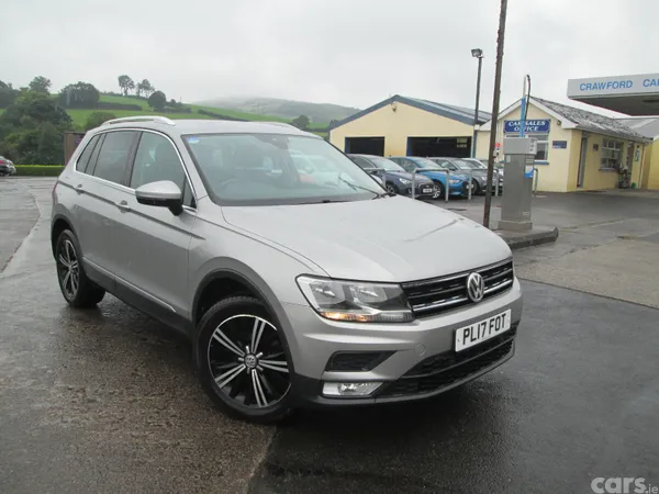Volkswagen Tiguan SUV, Diesel, 2017, Silver