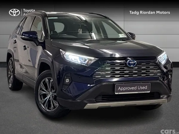 Toyota RAV4 SUV, Petrol Hybrid, 2024, Blue