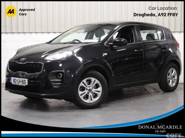 Kia Sportage SUV, Diesel, 2018, Black