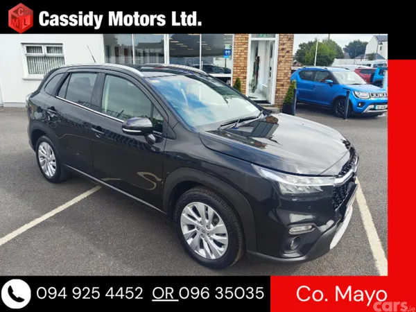 Suzuki S-CROSS SUV, Petrol Hybrid, 2024, Black