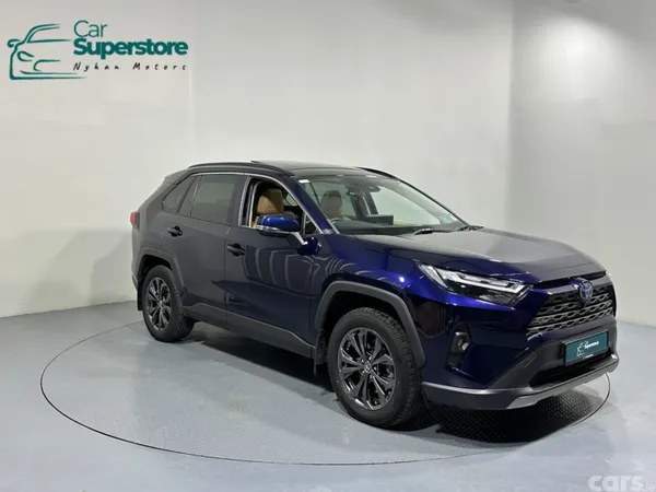 Toyota RAV4 SUV, Petrol Hybrid, 2024, Blue