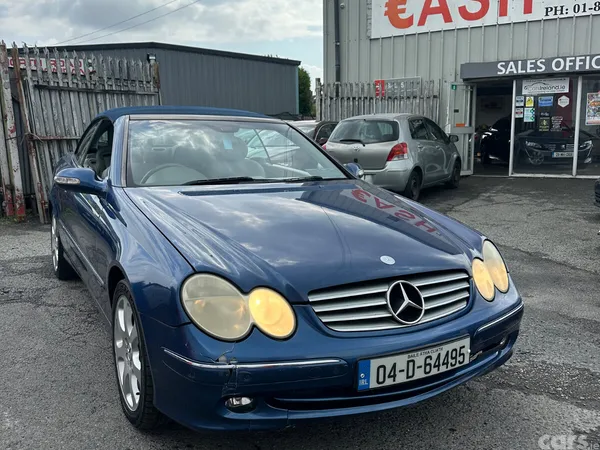Mercedes-Benz CLK Convertible, Petrol, 2004, Blue