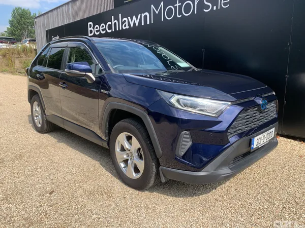 Toyota RAV4 SUV, Petrol Hybrid, 2020, Blue
