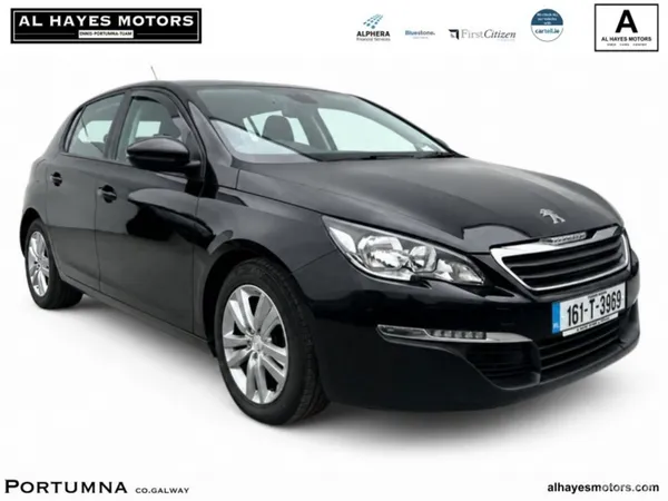 Peugeot 308 Hatchback, Diesel, 2016, Black