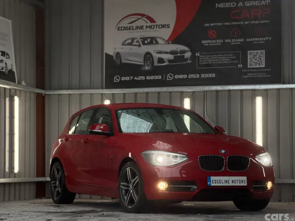 BMW 1-Series Hatchback, Petrol, 2013, Red