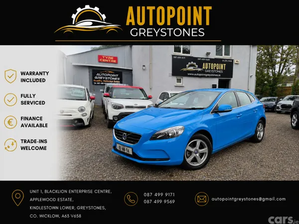 Volvo V40 Hatchback, Diesel, 2016, Blue