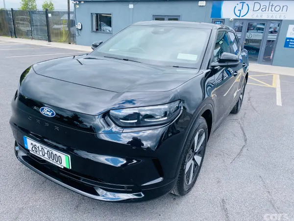 Ford Capri SUV, Electric, 2026, Black