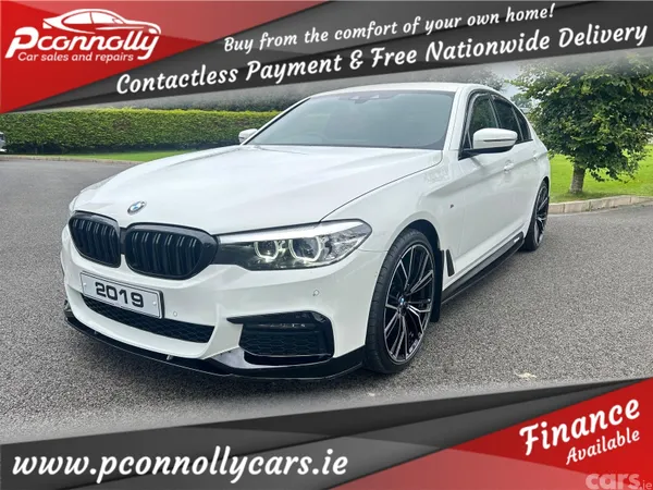 BMW 5-Series Saloon, Diesel, 2019, White