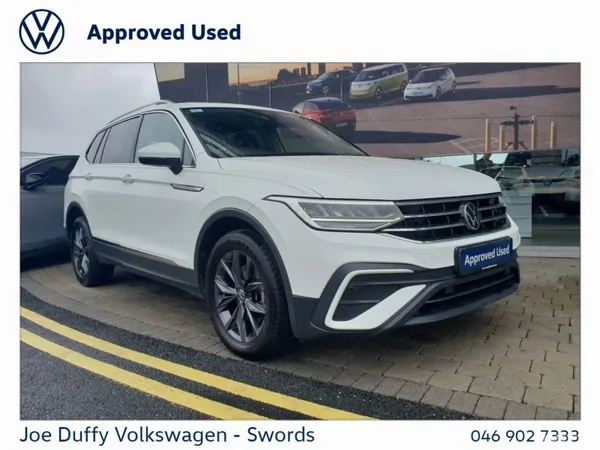 Volkswagen Tiguan Allspace SUV, Diesel, 2023, White