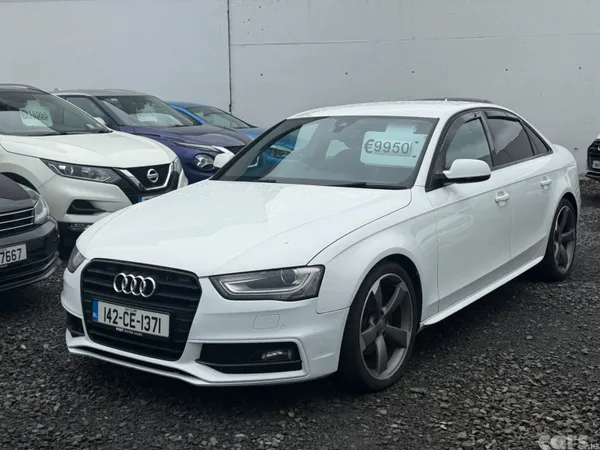 Audi A4 Saloon, Diesel, 2014, White