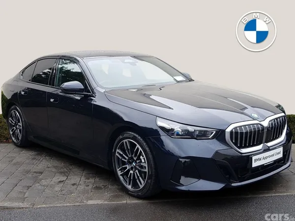BMW 5-Series Saloon, Petrol Plug-in Hybrid, 2026, Black