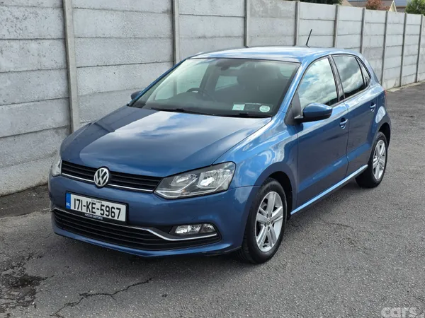 Volkswagen Polo Hatchback, Petrol, 2017, Blue