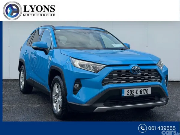 Toyota RAV4 SUV, Petrol Hybrid, 2020, Blue