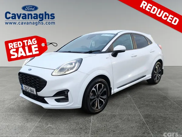 Ford Puma MPV, Petrol Hybrid, 2021, White