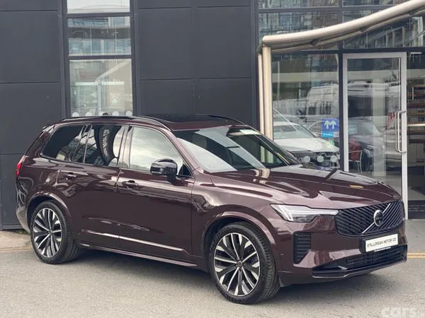 Volvo XC90 Estate, Petrol Plug-in Hybrid, 2025, Red