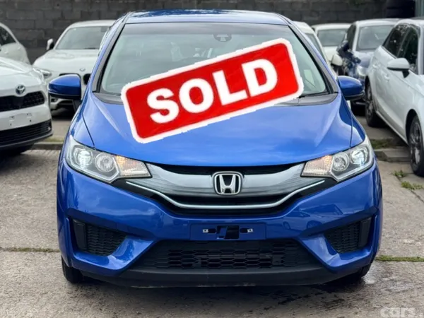 Honda Fit Hatchback, Petrol Hybrid, 2014, Blue