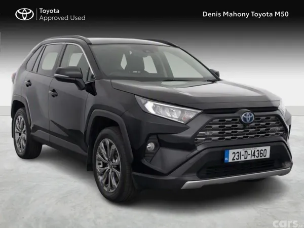 Toyota RAV4 SUV, Petrol Hybrid, 2023, Black