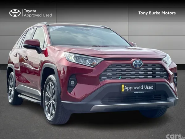 Toyota RAV4 SUV, Petrol Hybrid, 2024, Red
