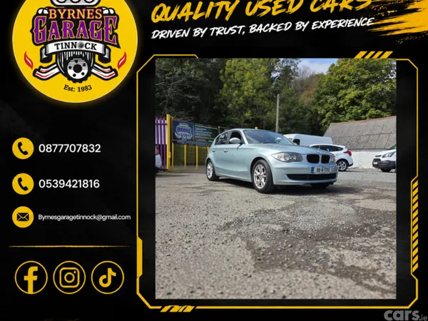 BMW 1-Series Hatchback, Petrol, 2008, Green