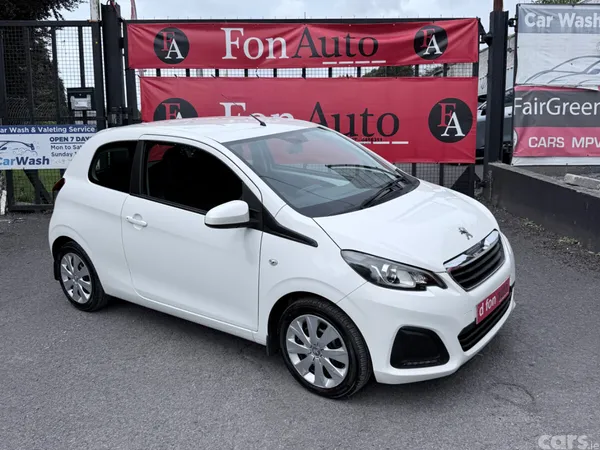 Peugeot 108 Hatchback, Petrol, 2019, White