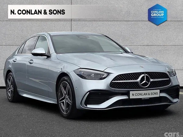 Mercedes-Benz C-Class Saloon, Petrol Plug-in Hybrid, 2023, Silver