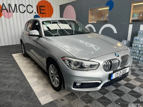 BMW 1-Series Hatchback, Diesel, 2017, Silver