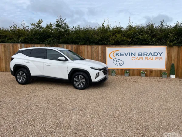 Hyundai Tucson SUV, Petrol Hybrid, 2021, White
