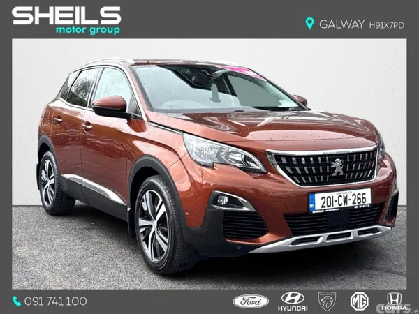 Peugeot 3008 MPV, Petrol, 2020, Brown