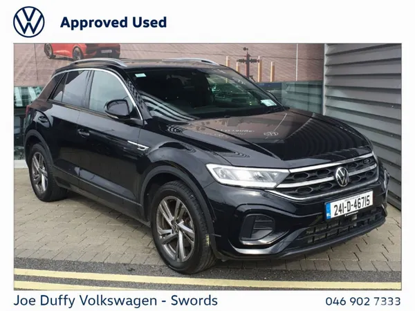Volkswagen T-Roc SUV, Petrol, 2024, Black