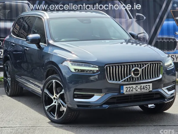 Volvo XC90 SUV, Petrol Plug-in Hybrid, 2022, Blue