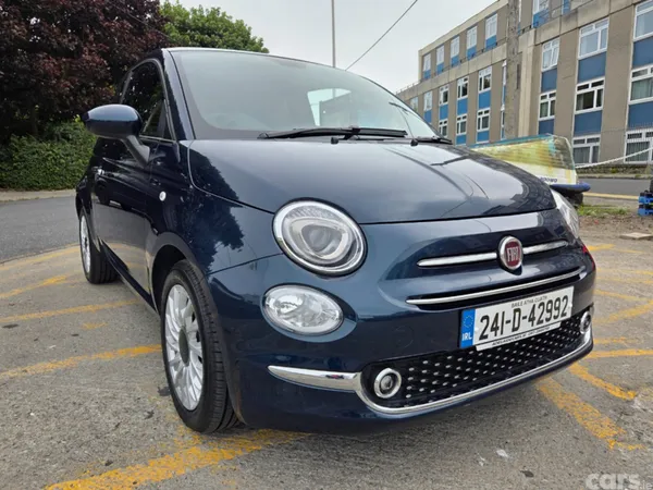 Fiat 500 Hatchback, Petrol, 2024, Blue