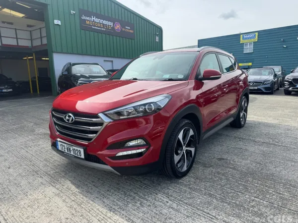 Hyundai Tucson Estate, Diesel, 2017, Red