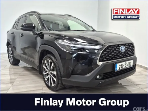 Toyota Corolla Cross SUV, Petrol Hybrid, 2024, Black