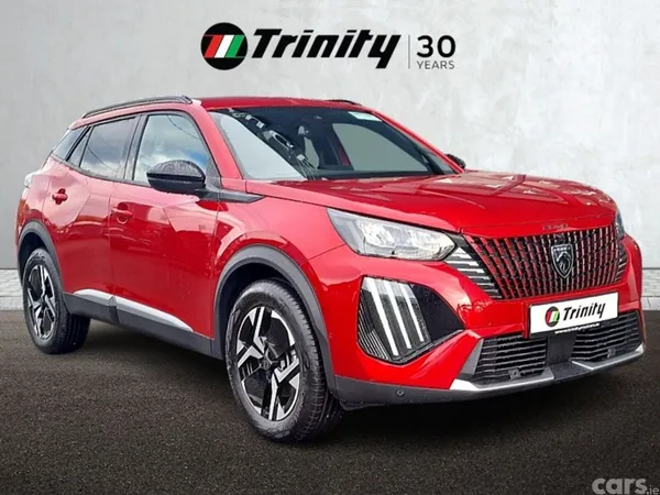 Peugeot 2008 SUV, Petrol Hybrid, 2027, Red