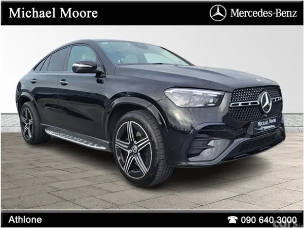 Mercedes-Benz GLE SUV, Diesel Plug-in Hybrid, 2024, Black