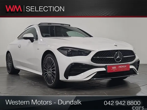 Mercedes-Benz CLE Coupe, Petrol Plug-in Hybrid, 2025, White