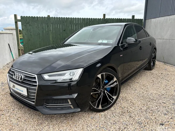 Audi A4 Saloon, Diesel, 2017, Black