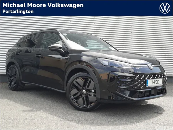 Volkswagen T-Roc SUV, Petrol Hybrid, 2026, Black