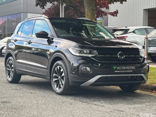 Volkswagen T-Cross SUV, Petrol, 2022, Black