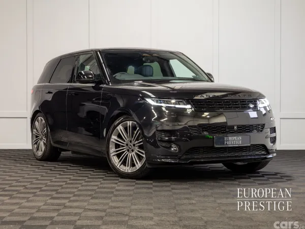 Land Rover Range Rover Sport SUV, Petrol Plug-in Hybrid, 2024, Black
