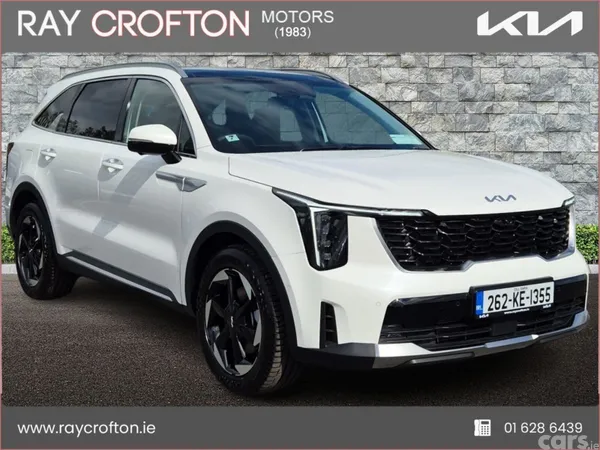 Kia Sorento SUV, Petrol Plug-in Hybrid, 2026, White