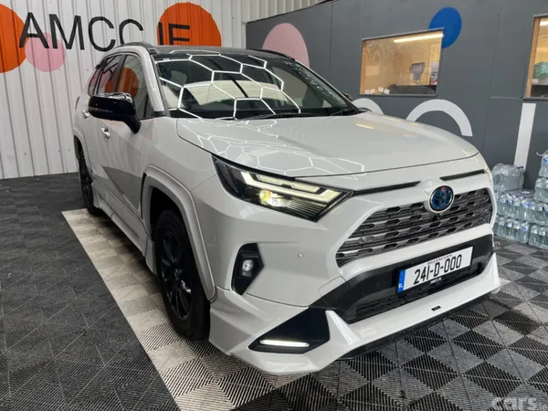 Toyota RAV4 SUV, Petrol Hybrid, 2024, White