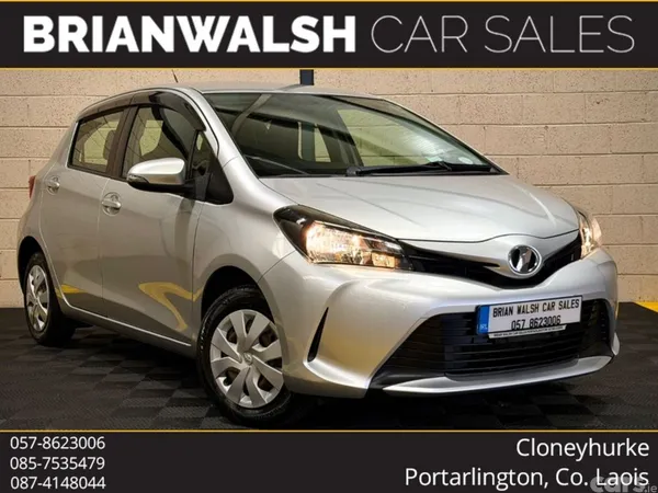 Toyota Vitz Hatchback, Petrol, 2016, Silver