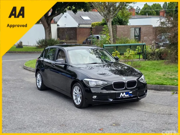 BMW 1-Series Hatchback, Diesel, 2015, Black