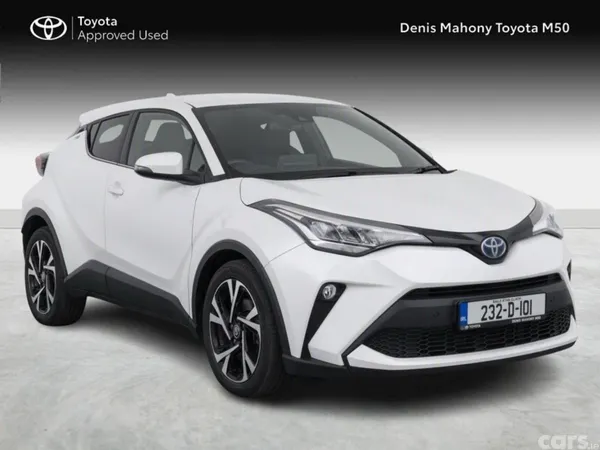 Toyota C-HR SUV, Petrol Hybrid, 2023, White
