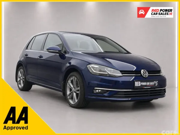 Volkswagen Golf Hatchback, Petrol, 2019, Blue