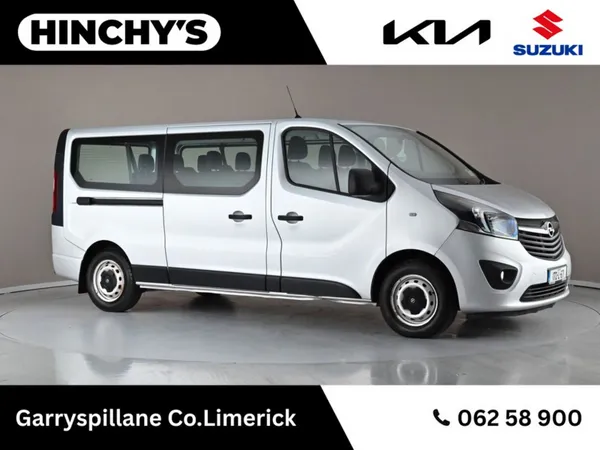 Opel Vivaro Minibus, Diesel, 2017, Silver