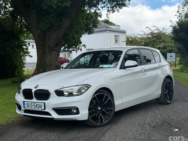BMW 1-Series Hatchback, Diesel, 2015, White