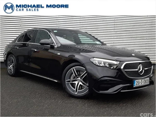 Mercedes-Benz E-Class Saloon, Diesel Plug-in Hybrid, 2025, Black